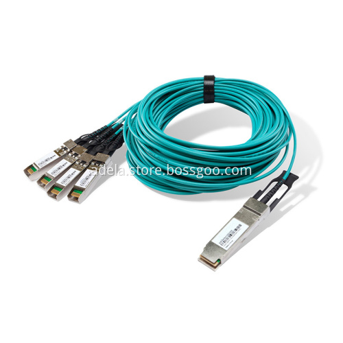100G QSFP28 to 4SFP28 AOC active optical cable
